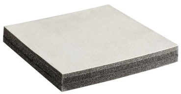 Schallschutzplatte m.Kunstleder, gelocht 100x150cm