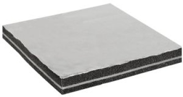 Schallschutzplatte m.Glasfaser 100x150 cm 25 mm