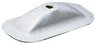 Ruderdollerhalter 200x100 mm grau RAL 7035