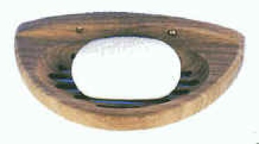 Seifenhalter a.Teakholz 180x90x35 mm
