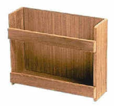 Teakholz-Büchsenhalter 316x101x254 mm