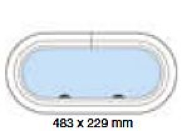 FESTFENSTER 483X229MM, R 114