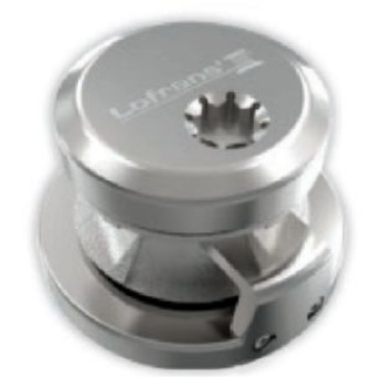 LOFRANS SX1 INOX ROUND 800W/12V, 8mm DIN/ ISO