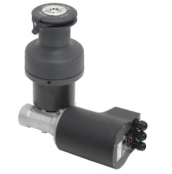 WINSCH ST XT40, 2GANG, ALUMINIUM SCHWARZ, 24V HORIZ. MO