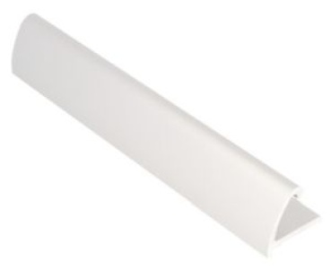 FUßSCHIENE NEU 6 MTR.  MIT NASE SILBER