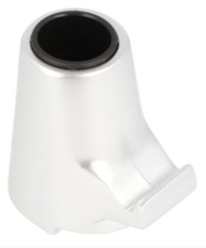 RELINGSFUß FÜR SCHIENE 7264001, ALU SILBER ELOXIERT MIT