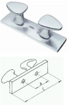 KNOPFPOLLER 2 BEF. SILBER