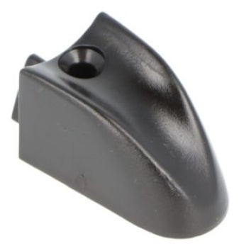 TRAV.-ENDSTÜCK 19 MM SCHWARZ