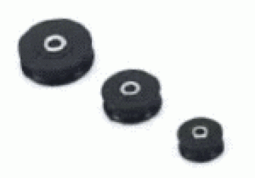 KUNST.ROLLE 10 MM x 22 MM  MIT VA DISTANZBUCHSE, BOHRUN