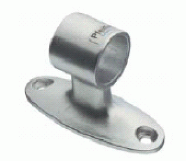 HANDLAUF MITTELSTÜCK 20 MM SILBER