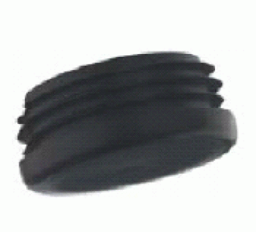 ENDKAPPE K-SCHWARZ F. ROHR 20 X 2 MM