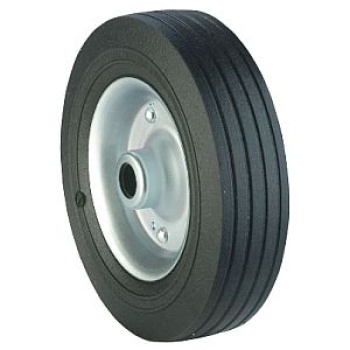Räder m. Gummireifen schnelllauf. Trailer 145/10"
