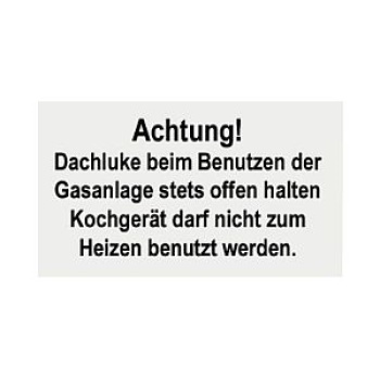 Gaswarnschild
