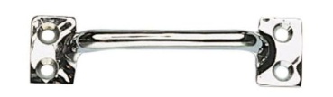 Handgriff Messing verchr. 120mm