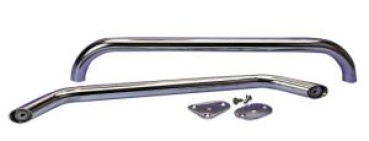 Handlauf rostfrei 600mm 45Grad