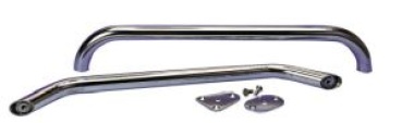 Handlauf rostfrei 750mm 90Grad