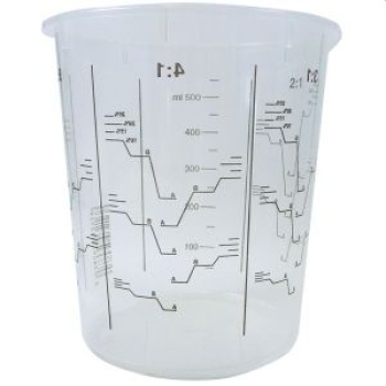 Mischbecher 25 Set 650ml