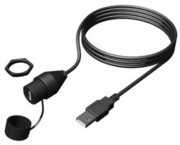 Fusion Bulk Head Mounted USB Port - Compatible with 70,
