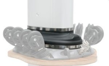 Mastkragen GUM Schwarz für C285 - C304 und F286 - F305