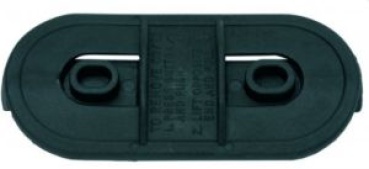 Verschlussklappe KST Schwarz 57 x 126mm Furlin RA F194-