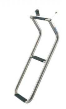 Heckleiter, L=600mm, B=220mm, C=200mm, 3 Stufen, klappb
