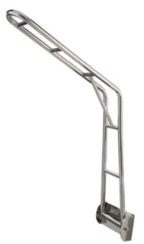 Davit 25mm Rohr (Beschlag für 90° Befestigung), L=1300m