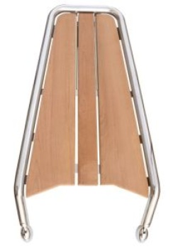 Bugplattform Classic Teak, L=1150mm, B=560mm, Roh D=42m