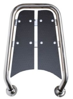 Bugplattform Classic Blackline L=550mm, B=360mm, Rohr D