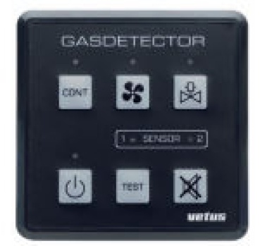 Vetus Gas-/Kohlenmonoxiddetect 12/24V