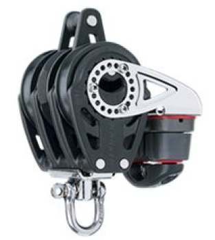 57 mm Carbo 3-f. Block mit Ratsche und Hundsfott