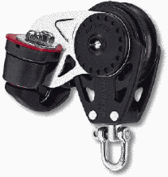 57 mm Carbo Block einfach mit Wirbel