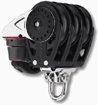 57 mm Carbo Block dreifach mit Wirbel
