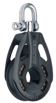 Black Magic 57 mm Air Block einfach m. Wirbel Hi Load