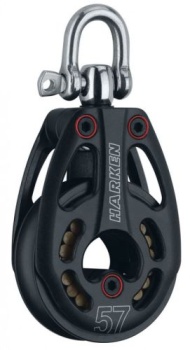 Black Magic 57 mm Air Block einfach mit Wirbel