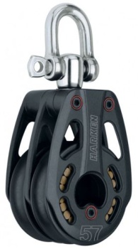 Black Magic 57 mm Air Doppelblock mit Wirbel