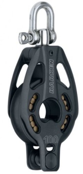 Black Magic 100 mm Air Block einfach m. Wirbel u. Hunds