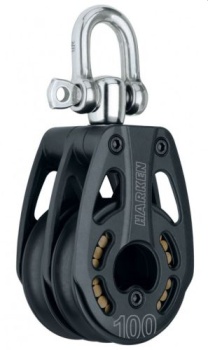 Black Magic 100 mm Air Doppelblock mit Wirbel