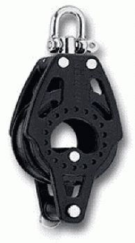 29 mm Carbo Block mit Hundsfott und Wirbel
