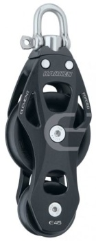 45mm Element Violinblock mit Wirbel