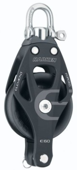 60mm Element Block, einfach mit Wirbel und Hundsfott
