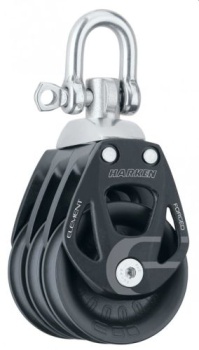 60mm Element Block, dreifach mit Wirbel