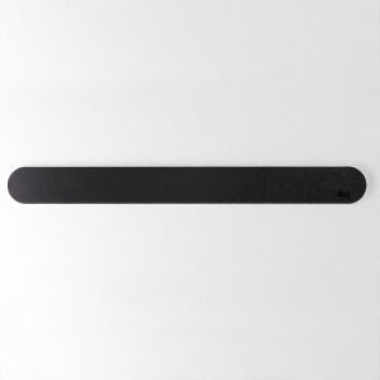 1 x Metall-Leiste lang, schwarz