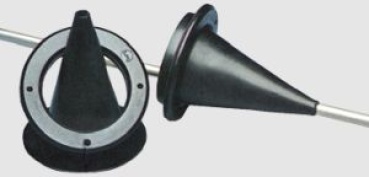 Kabeldurchführung  Balge mit Rubbermanchet, Bohrloch Ø