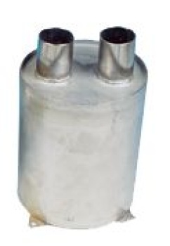 NIRO Wassersammler, Vertikal, Schlauchanschluß Ø60mm,
