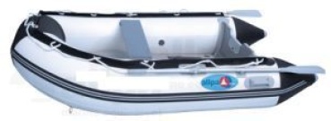 Schlauchboot  SENS265, Aluminium Boden, WeissBlau