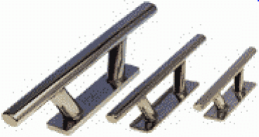 NIRO Klamp, Bolzenmontage, 90x30x45mm, Stock 145mm (Lo