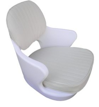 Schalensitz Modell Kreta, Weiss
