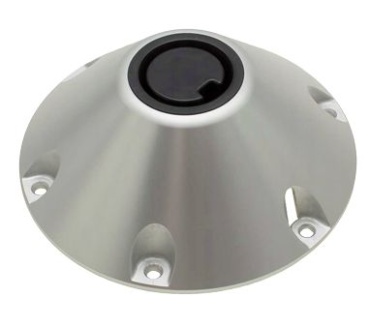 Aluminium Aufbau Fuß, Ø230mm (für 069192  069492)