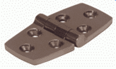 NIRO Gegossenes Scharnier, 76x38mm