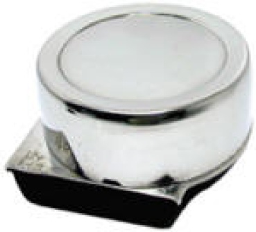 NIRO Elektromagnetische mini Signalhorn, Einklang, Ø82